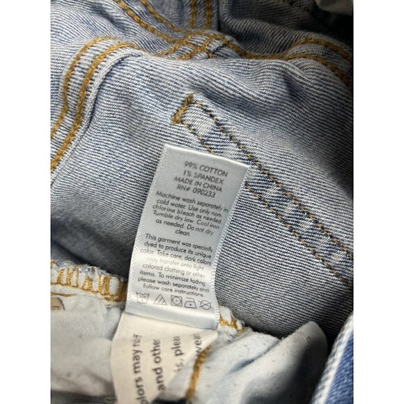 PACSUN Mom Jean Medium Dark Blue Wash Denim Women's Juniors Size 27 - Picture 8 of 9